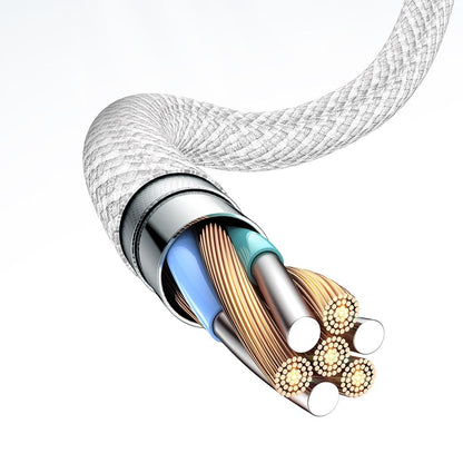 Кабел за данни и зареждане USB-C - USB-C McDodo CA-5690, 60W, 1m, Бял