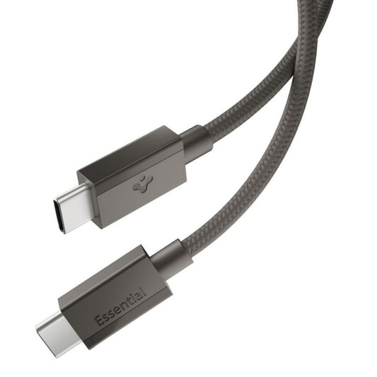 USB-C Data and Charging Cable - USB-C Spigen EB6015CC, 60W, 1.5m, Gray ACA10418