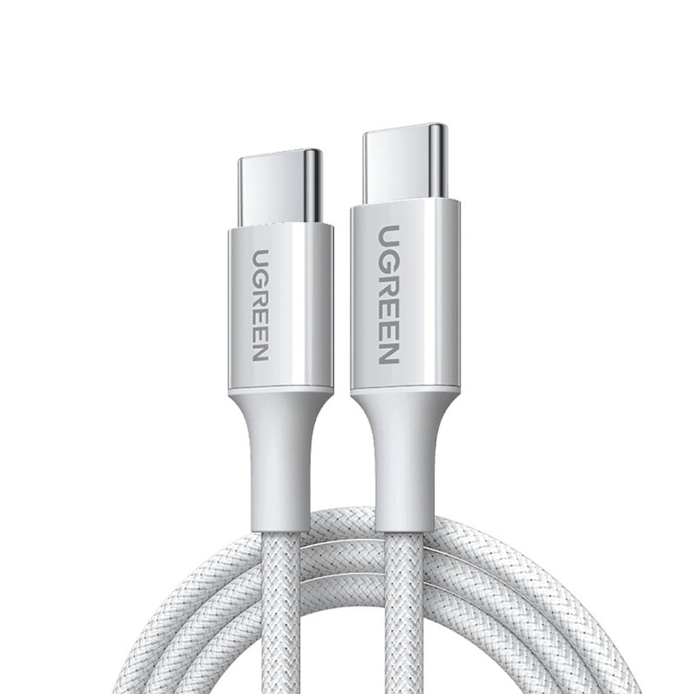 Кабел за данни и зареждане USB-C - USB-C UGREEN L501, 60W, 2m, Сив