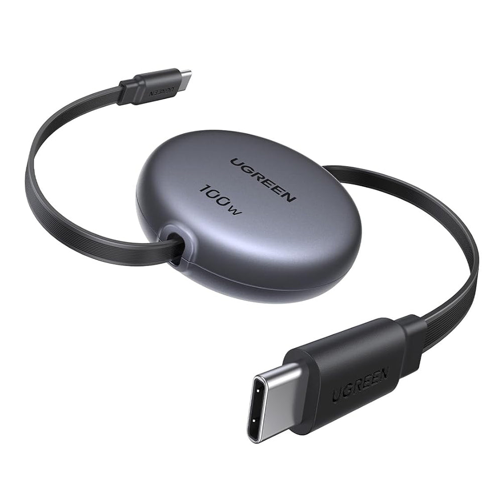 Кабел за данни и зареждане USB-C - USB-C UGREEN L531, 100W, 1m, Черен