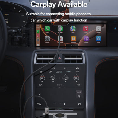 Кабел за данни и зареждане USB-C - USB-C Yesido CA196, 60W, 1.2m, Черен