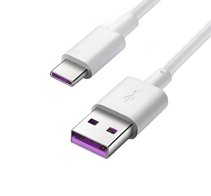 Кабел за данни и зареждане USB-A - USB-C Huawei AP71, 40W, 1m, бял 4071497