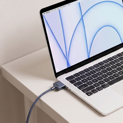 Кабел за зареждане Tech-Protect MMC01 Ultraboost, USB-C - MagSafe 3, 140W, 3м, Тъмносин
