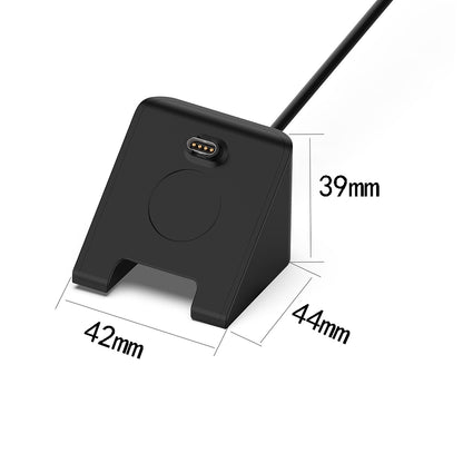 Кабел за зареждане Techsuit TGC3 за Garmin Fenix 5 Plus / 7X / 6X / 6 / 5, USB-A, Черен