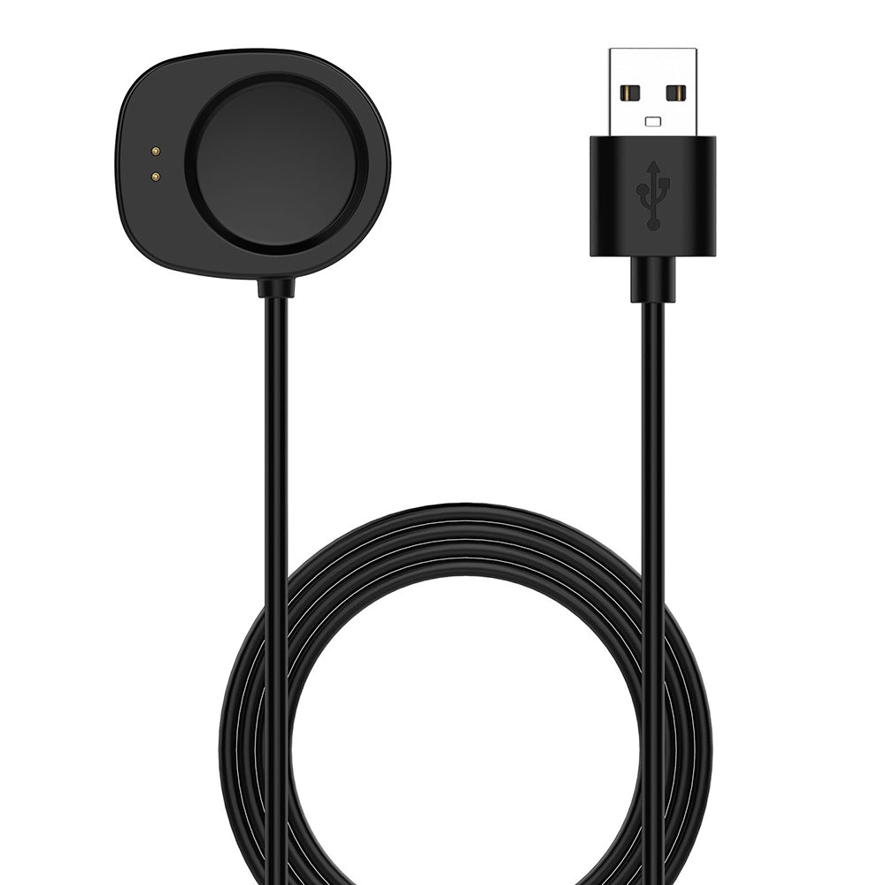 Techsuit THA4 Charging Cable for Amazfit T-Rex 3 / Balance, USB-A, Black
