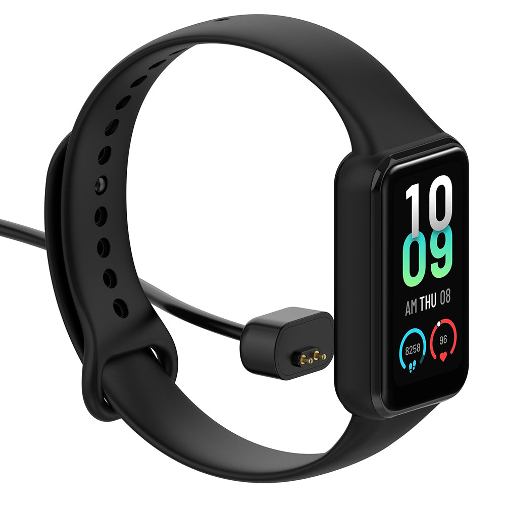 Кабел за зареждане Techsuit THA5 за Amazfit Band 7, USB-A, Черен
