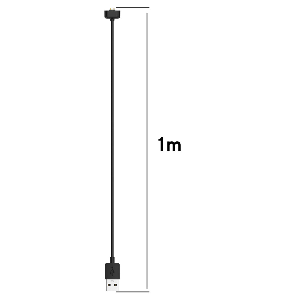 Кабел за зареждане Techsuit THA5 за Amazfit Band 7, USB-A, Черен