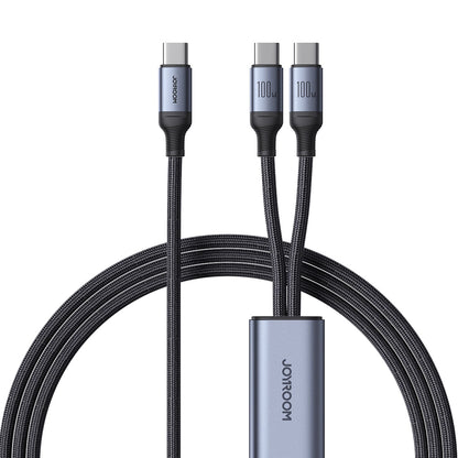 USB-C кабел за зареждане - USB-C Joyroom SA21-1T2, 100W, 1.5m, черен 