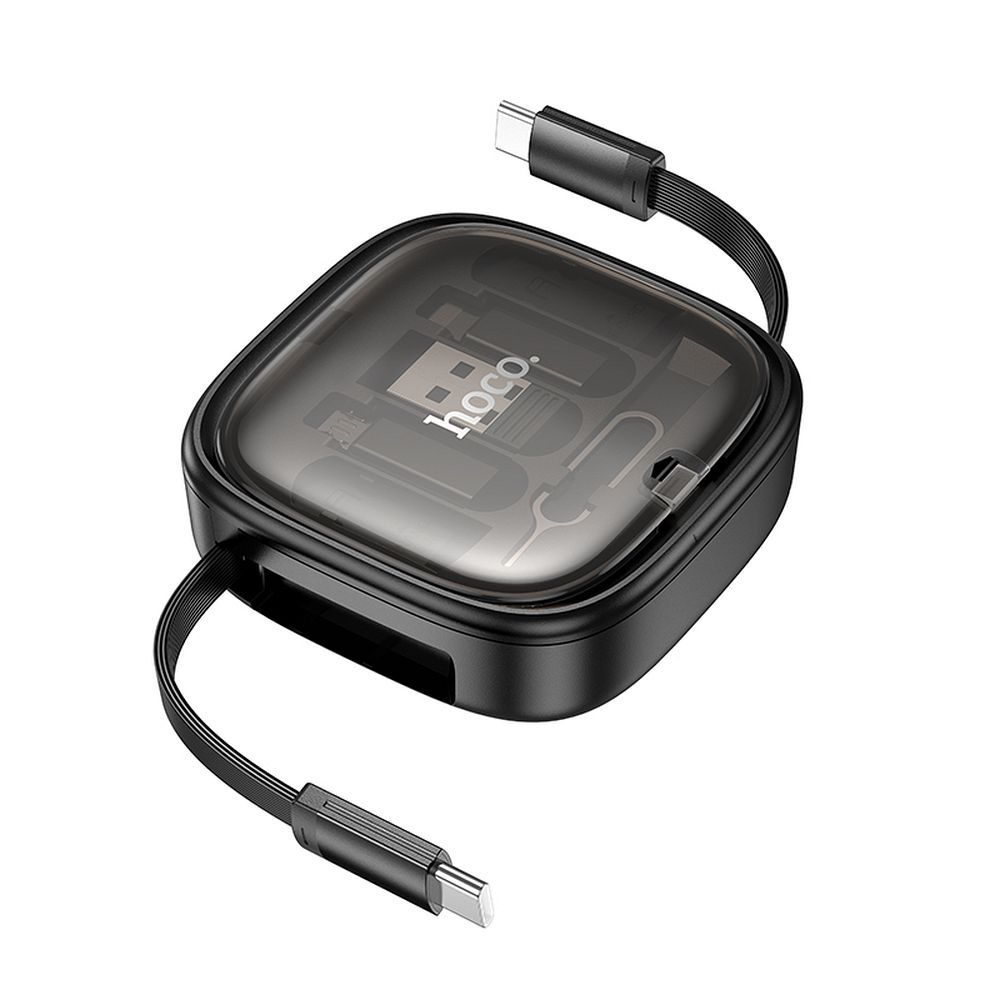 Кабел за данни и зареждане USB-C - USB-C HOCO U140, 60W, 0.95m, Черен