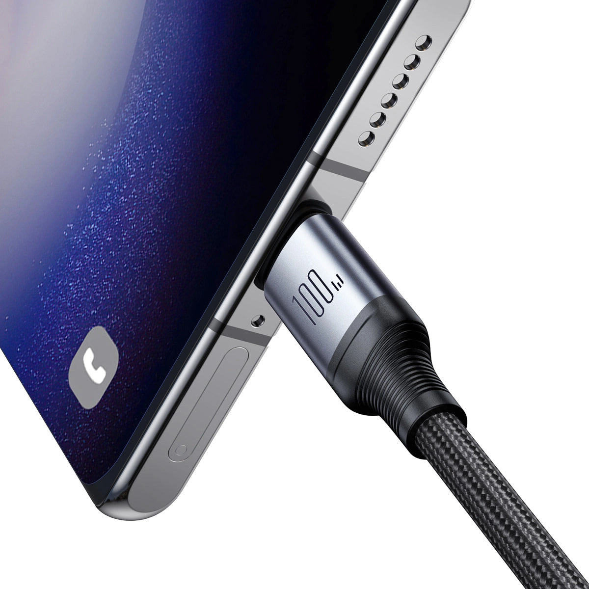 USB-C кабел за зареждане - USB-C Joyroom SA21-1T2, 100W, 1.5m, черен 