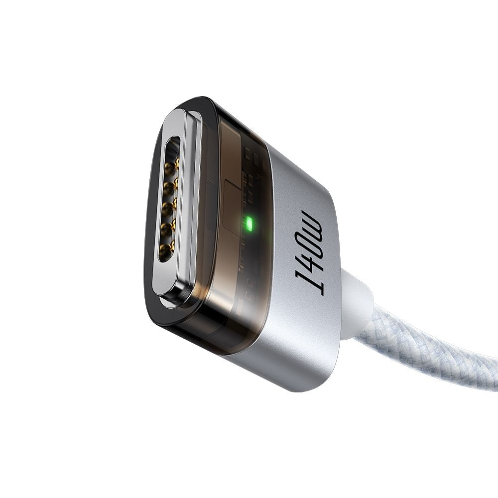 Кабел за зареждане McDodo CA-2071, USB-C - MagSafe 3, 140W, 2m, Бял