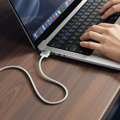 Кабел за зареждане McDodo CA-2071, USB-C - MagSafe 3, 140W, 2m, Бял