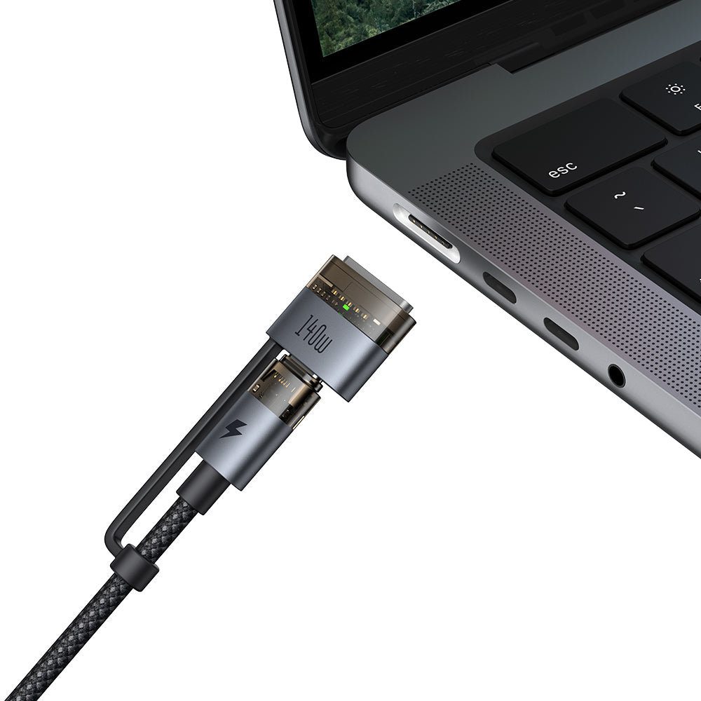 USB-C Charging Cable - USB-C / MagSafe 3 Mcdodo CA-8860, 240W, 2m, Black