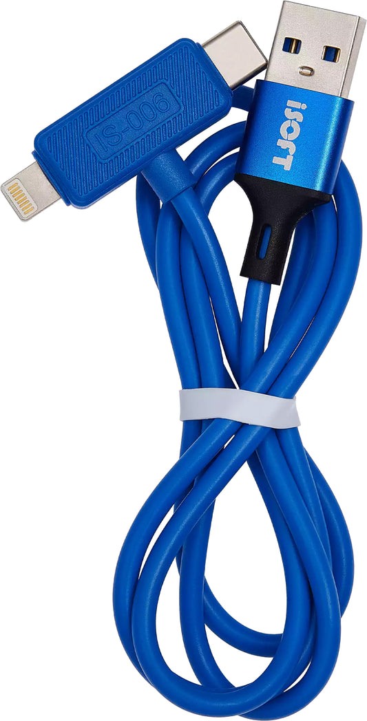Кабел Lightning / USB-C iSOFT IS-006 Easy Restore Mode за серия Apple iPhone