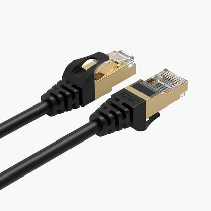 Мрежов кабел Orico PUG-C7, UTP, Cat7, 0.5м, Черен