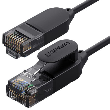 Мрежов кабел UGREEN NW122, UTP, Cat6A, 5m, Черен