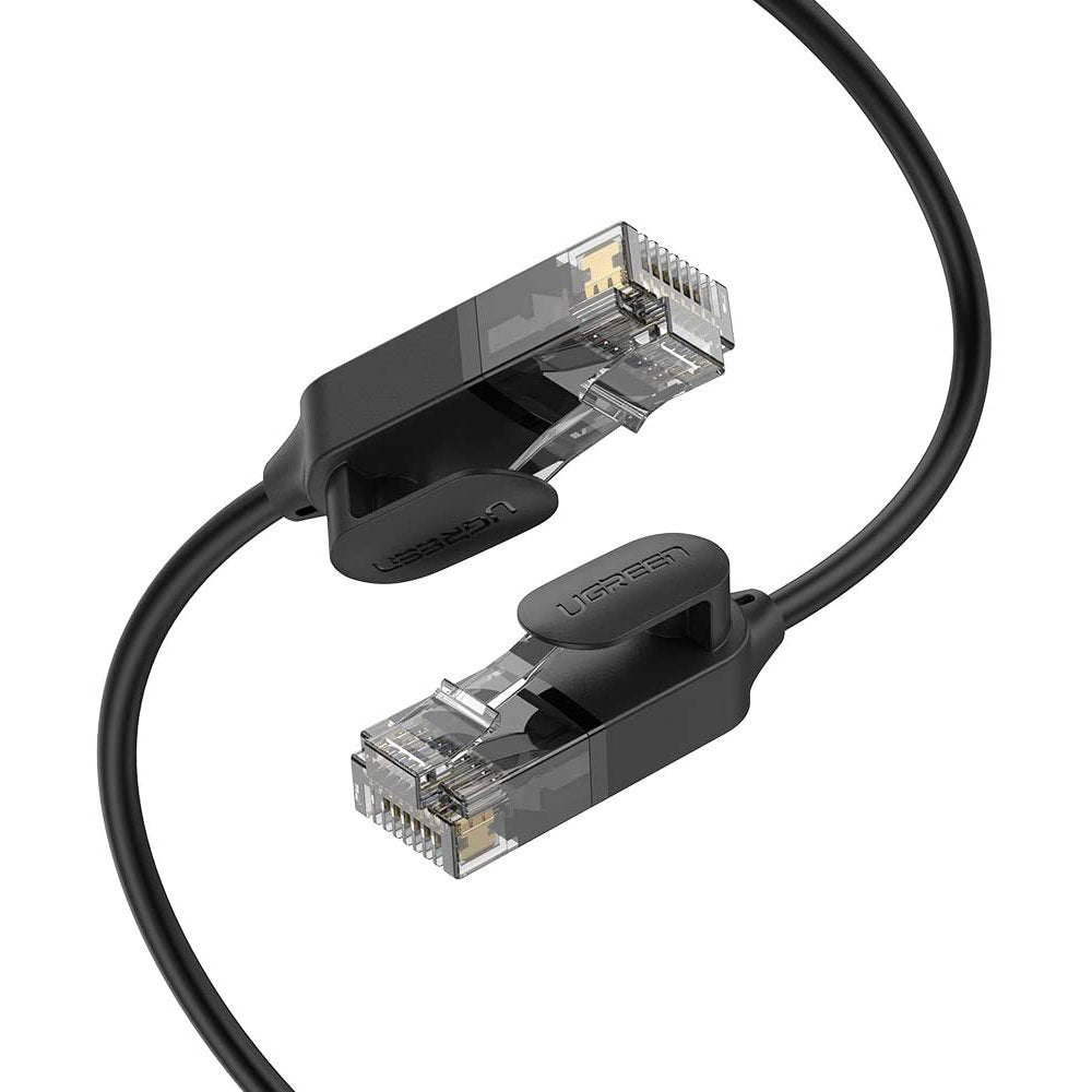 Мрежов кабел UGREEN NW122, UTP, Cat6A, 5m, Черен