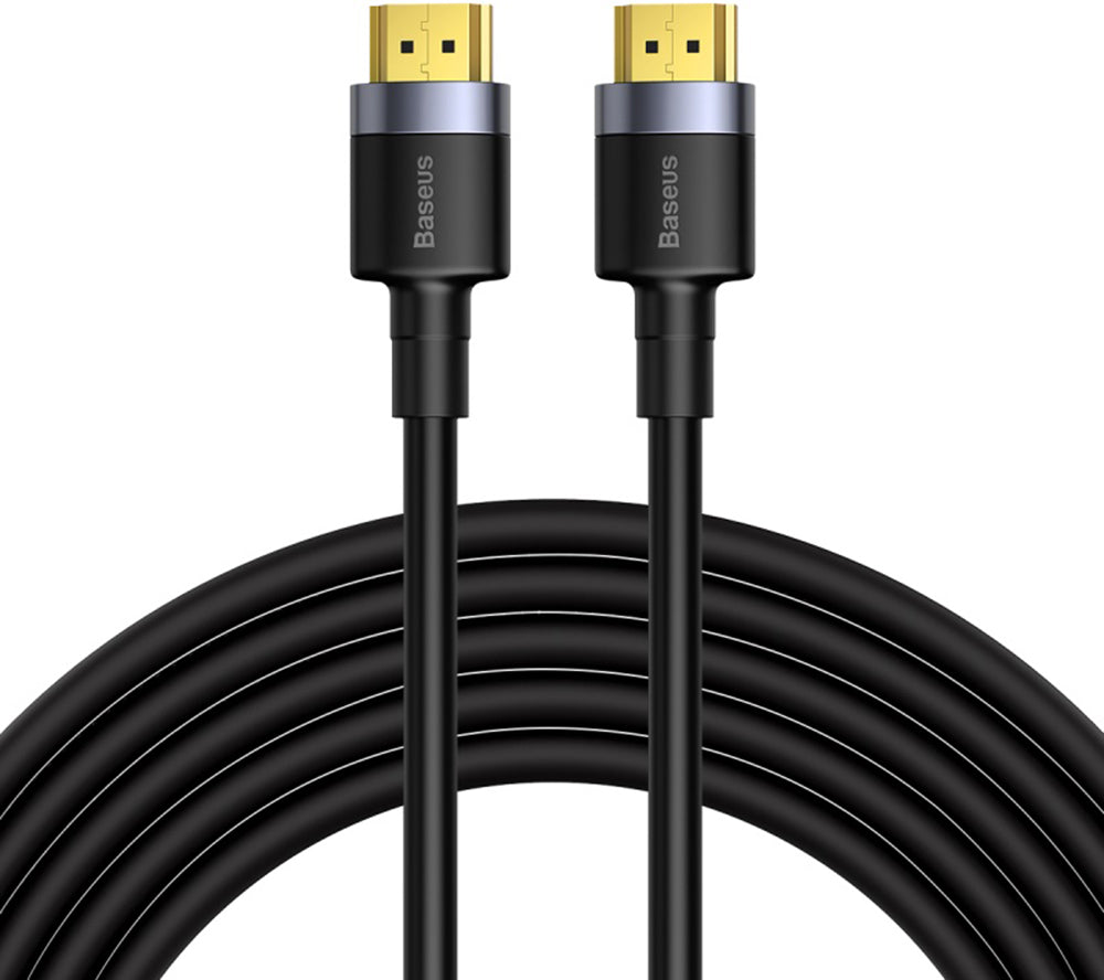 Видео кабел Baseus Cafule, HDMI - HDMI, 4K, 5m, Черен CADKLF-H01