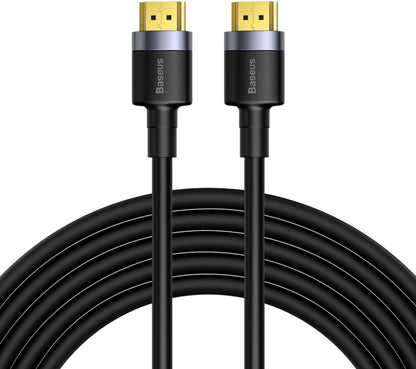 Видео кабел Baseus Cafule, HDMI - HDMI, 4K, 5m, Черен CADKLF-H01