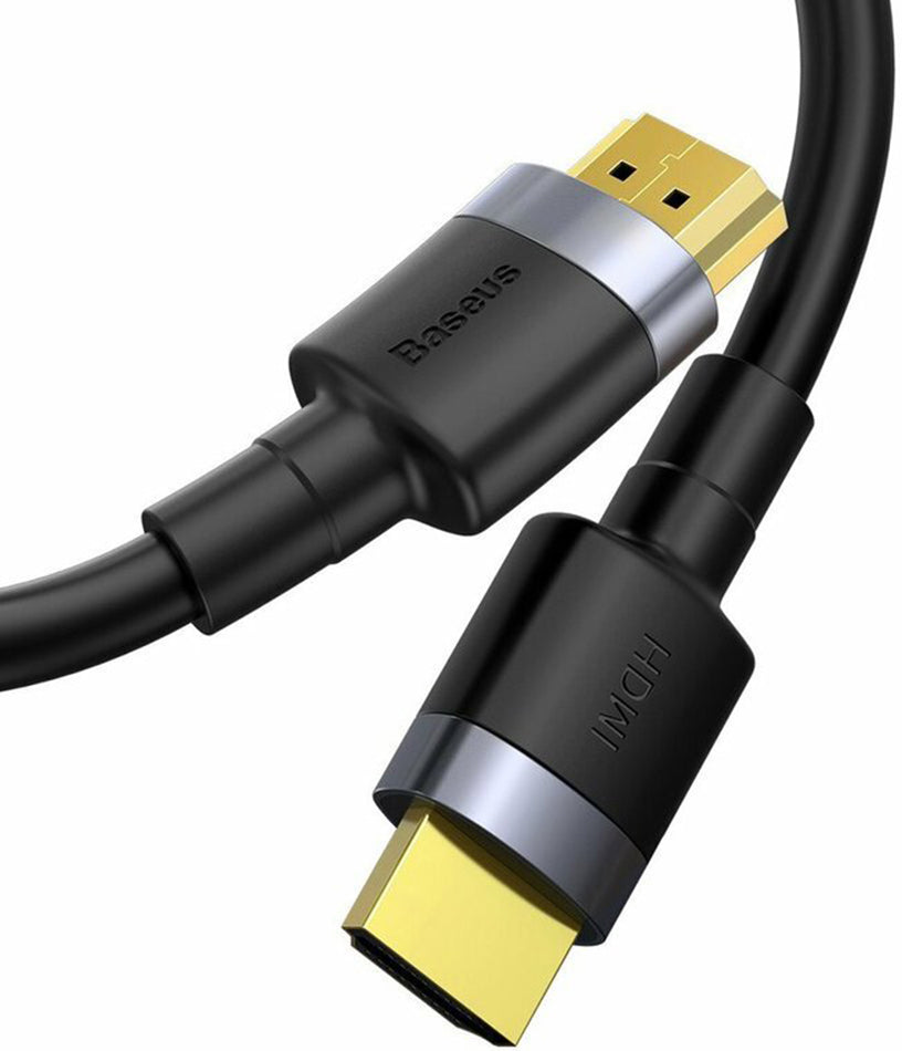 Видео кабел Baseus Cafule, HDMI - HDMI, 4K, 5m, Черен CADKLF-H01