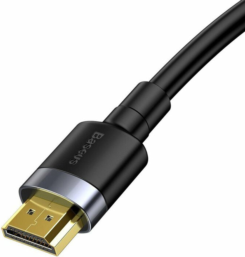 Видео кабел Baseus Cafule, HDMI - HDMI, 4K, 5m, Черен CADKLF-H01