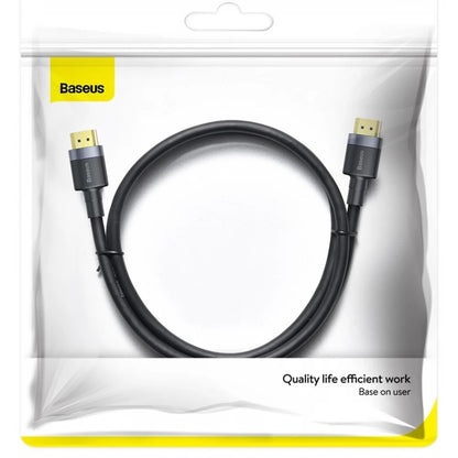 Кабел за видео Baseus Cafule, HDMI - HDMI, 4K, 2m, Черен CADKLF-F01