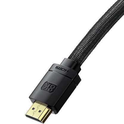 Видео кабел Baseus High Definition, HDMI - HDMI, 8K, 2m, Черен CAKGQ-K01