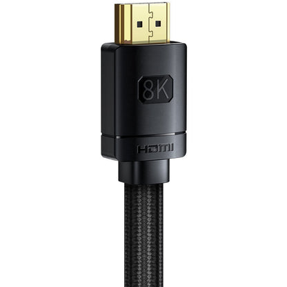 Видео кабел Baseus High Definition, HDMI - HDMI, 8K, 2m, Черен CAKGQ-K01