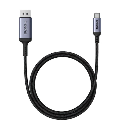 Аудио и видео кабел USB-C - DisplayPort USB-C Baseus Ultra Clarity, 8K, 1,5 м, черен B006337070D111-00 