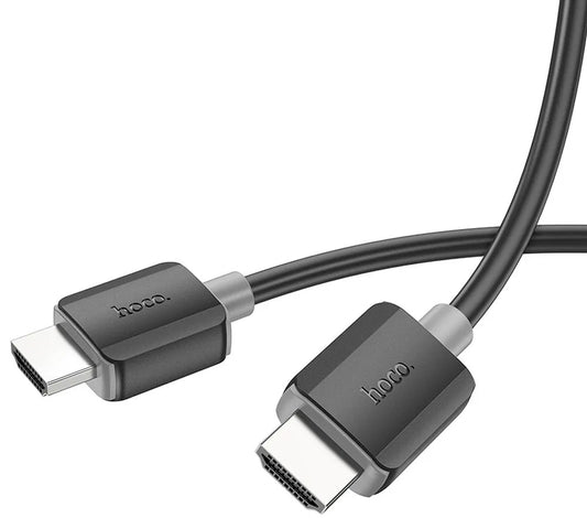 Видео кабел HOCO US08, HDMI - HDMI, 4K, 1m, Черен