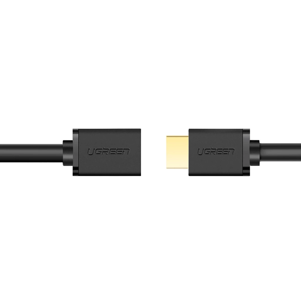 Удължителен видео кабел UGREEN HD107, HDMI - HDMI, 4K, 5m, Черен