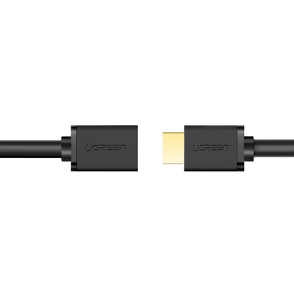 Удължителен видео кабел UGREEN HD107, HDMI - HDMI, 4K, 5m, Черен