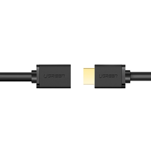 Удължителен видео кабел UGREEN HD107, HDMI - HDMI, 4K, 5m, Черен