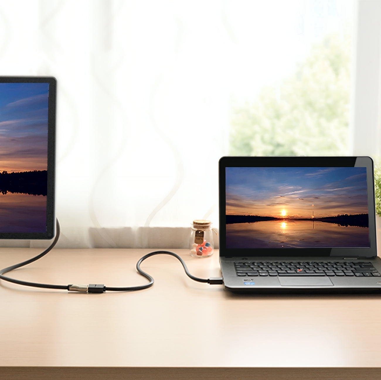 Удължителен видео кабел UGREEN HD107, HDMI - HDMI, 4K, 3m, Черен