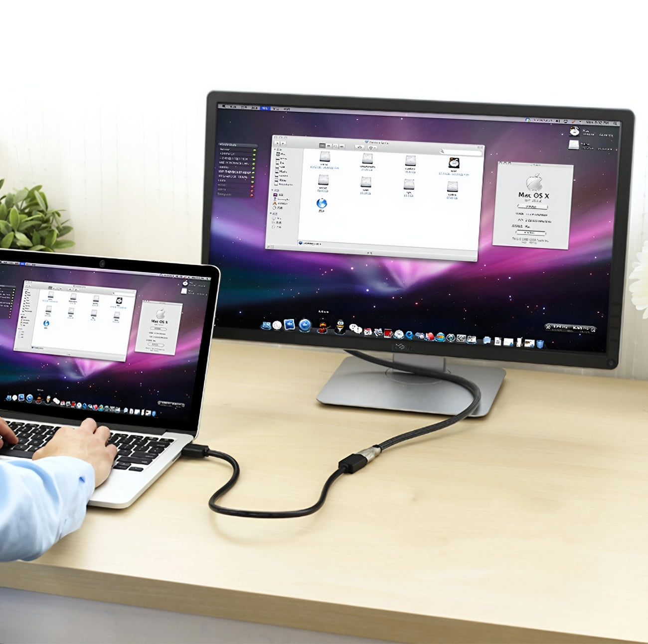 Удължителен видео кабел UGREEN HD107, HDMI - HDMI, 4K, 3m, Черен