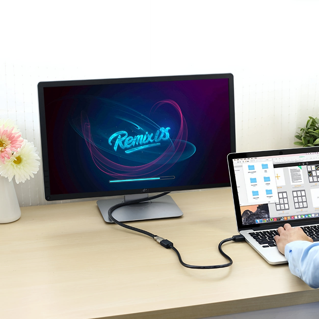 Удължителен видео кабел UGREEN HD107, HDMI - HDMI, 4K, 3m, Черен