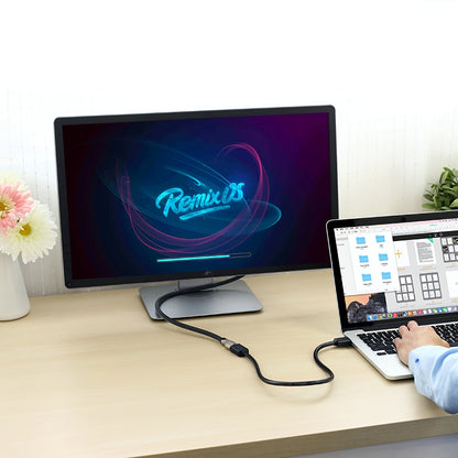 Удължителен видео кабел UGREEN HD107, HDMI - HDMI, 4K, 3m, Черен