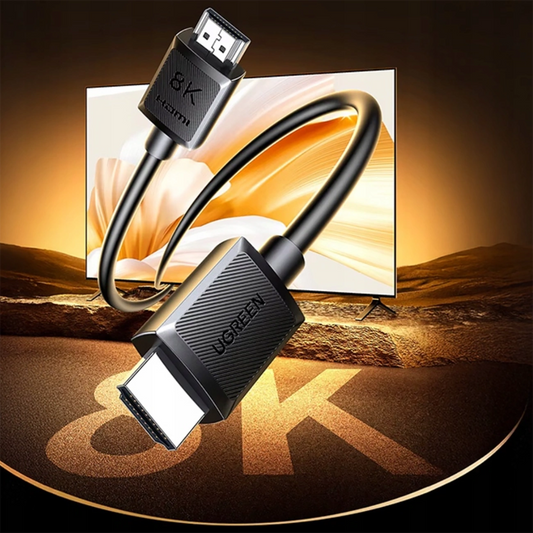 Видео кабел UGREEN ED030, HDMI - HDMI, 4K, 1.5м, Черен