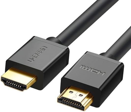 Видео кабел UGREEN HD104, HDMI - HDMI, 4K, 0.5m, Черен