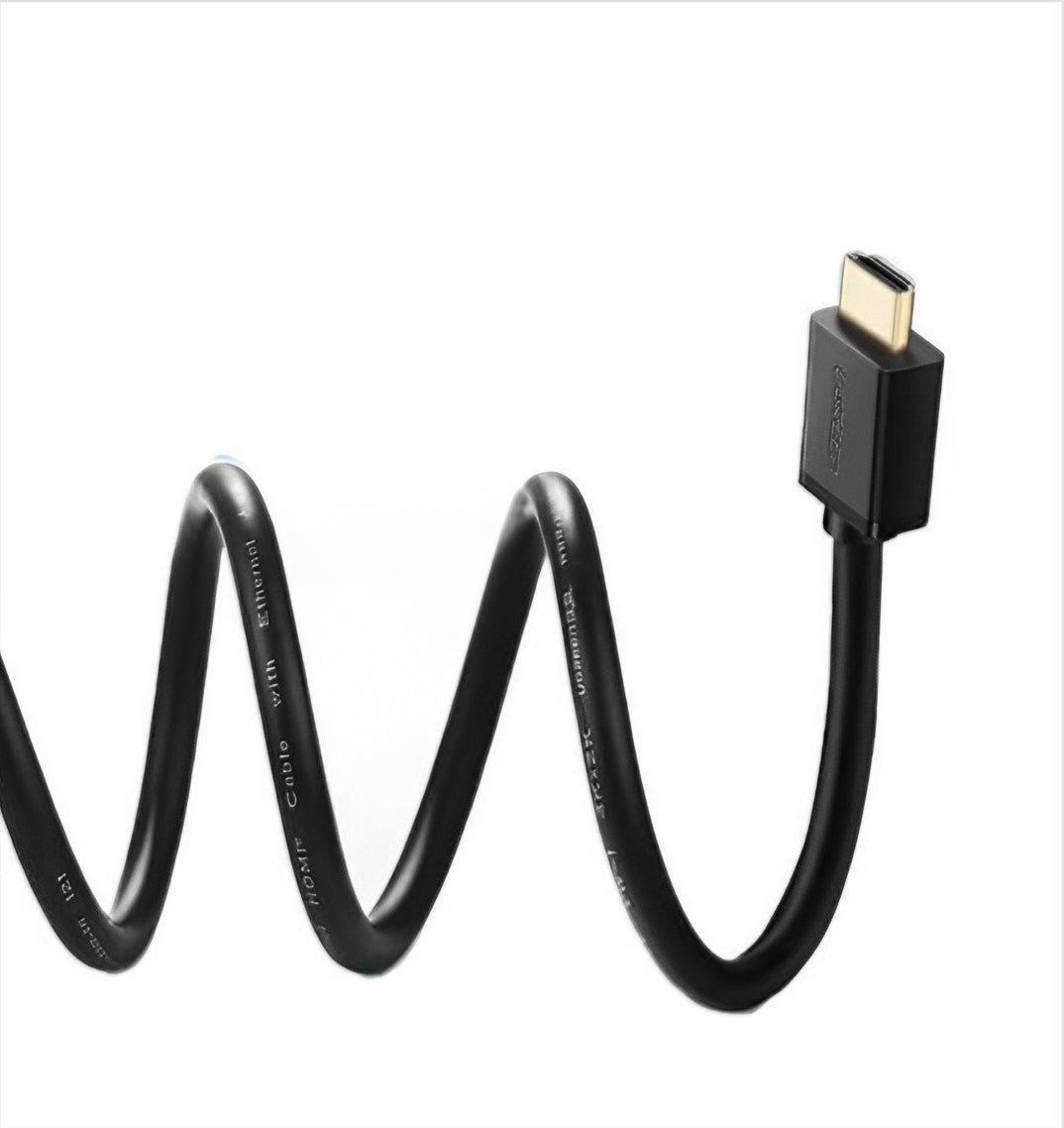 Видео кабел UGREEN HD104, HDMI - HDMI, 4K, 10m, Черен