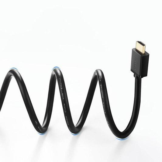 Видео кабел UGREEN HD104, HDMI - HDMI, 4K, 1.5м, Черен