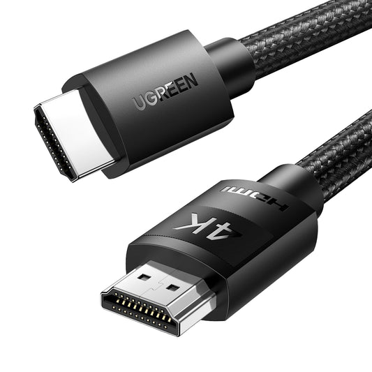 Видео кабел UGREEN HD119, HDMI - HDMI, 4K, 3m, Черен