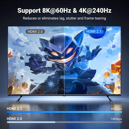 Ugreen HD140 (80405) Video Cable, HDMI - HDMI, 5m, Black