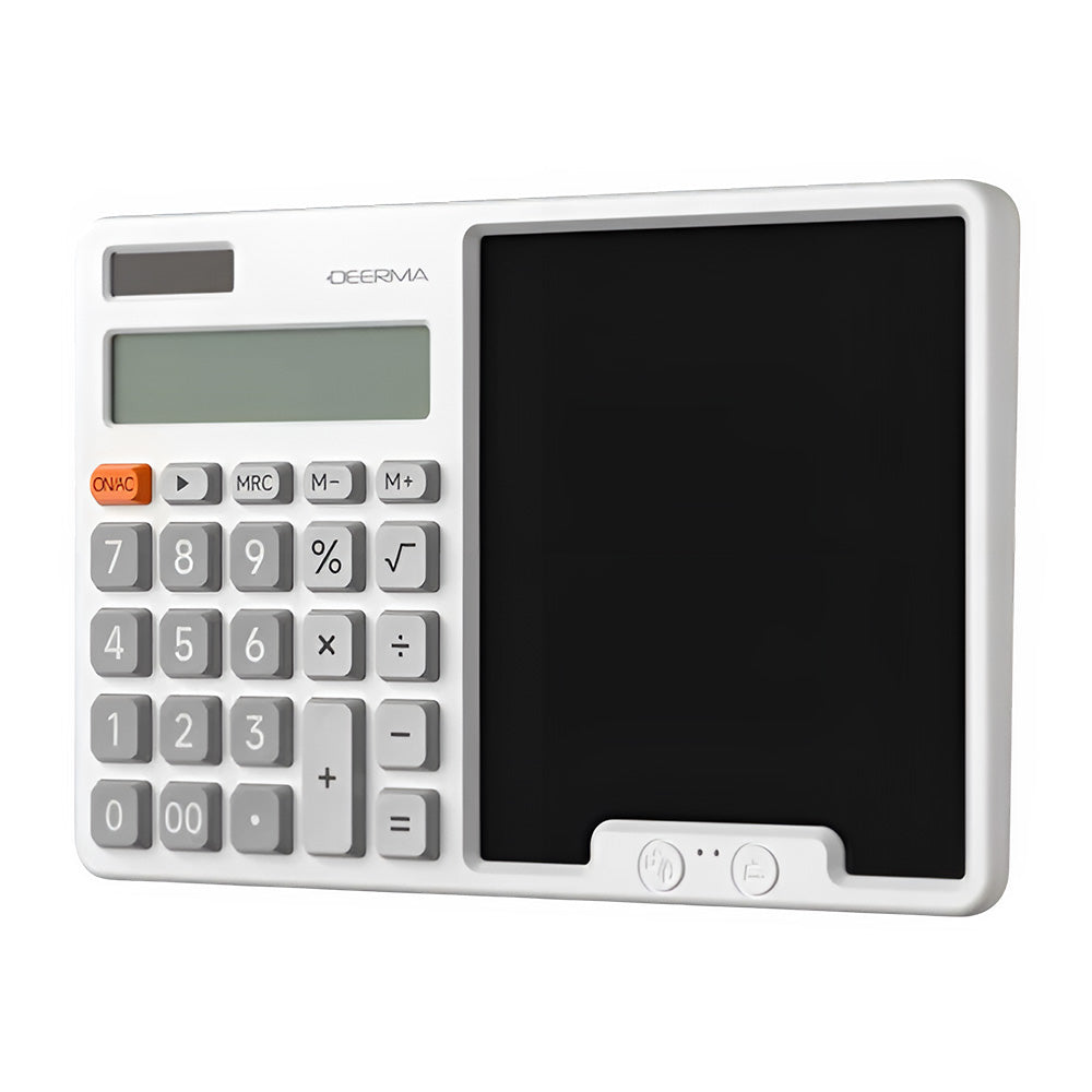 Настолен калкулатор с таблет за писане Deerma JX01, сив