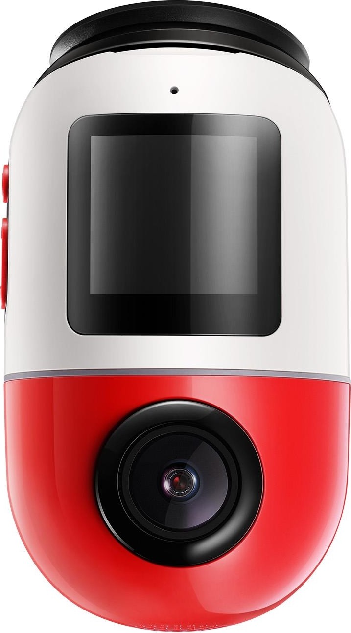 70mai Dash Cam Omni 360 X200, 1080P, 64Gb, Wi-Fi, GPS, AI, гласово управление, 1,2-инчов дисплей, Rosie X200-64-RED