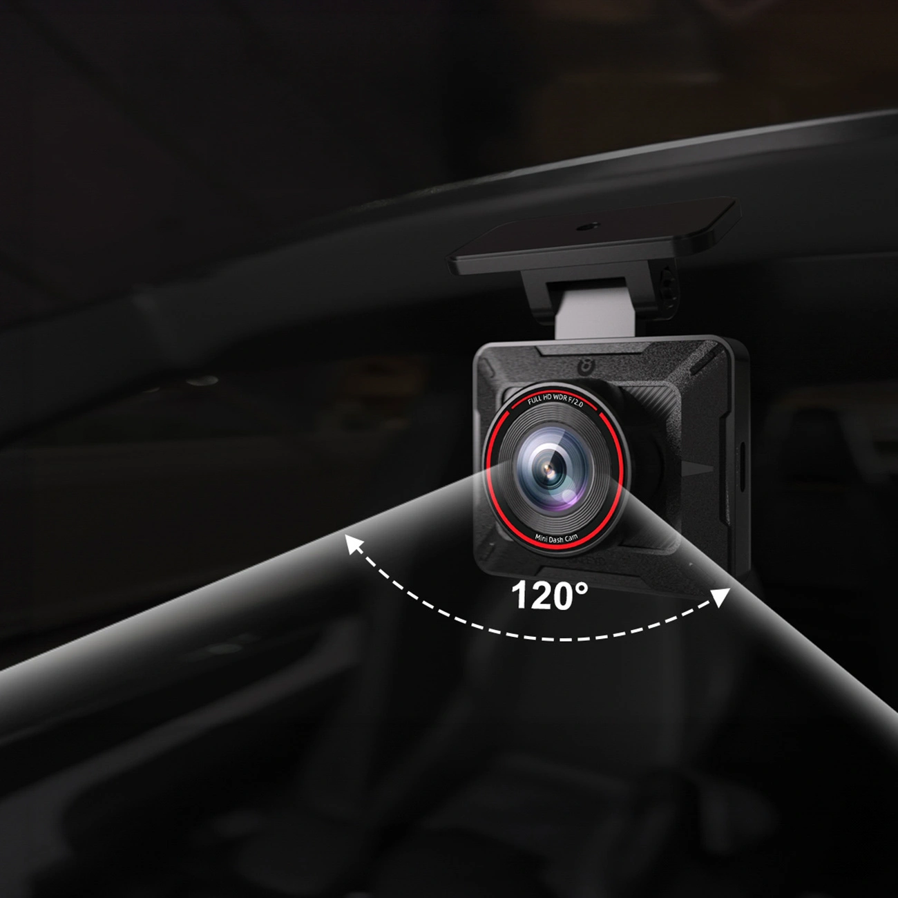 Автомобилна камера Akeeyo P1, 1080P, Wi-Fi