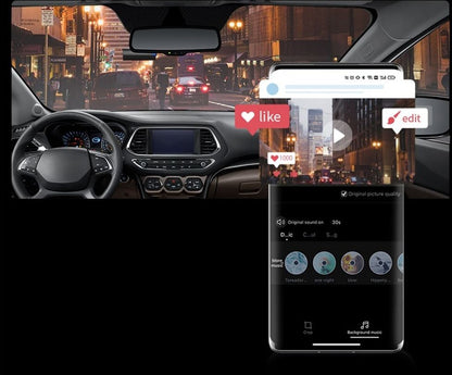 Автомобилна камера DDPAI Mini Pro DM2503A-02, 2K, Wi-Fi
