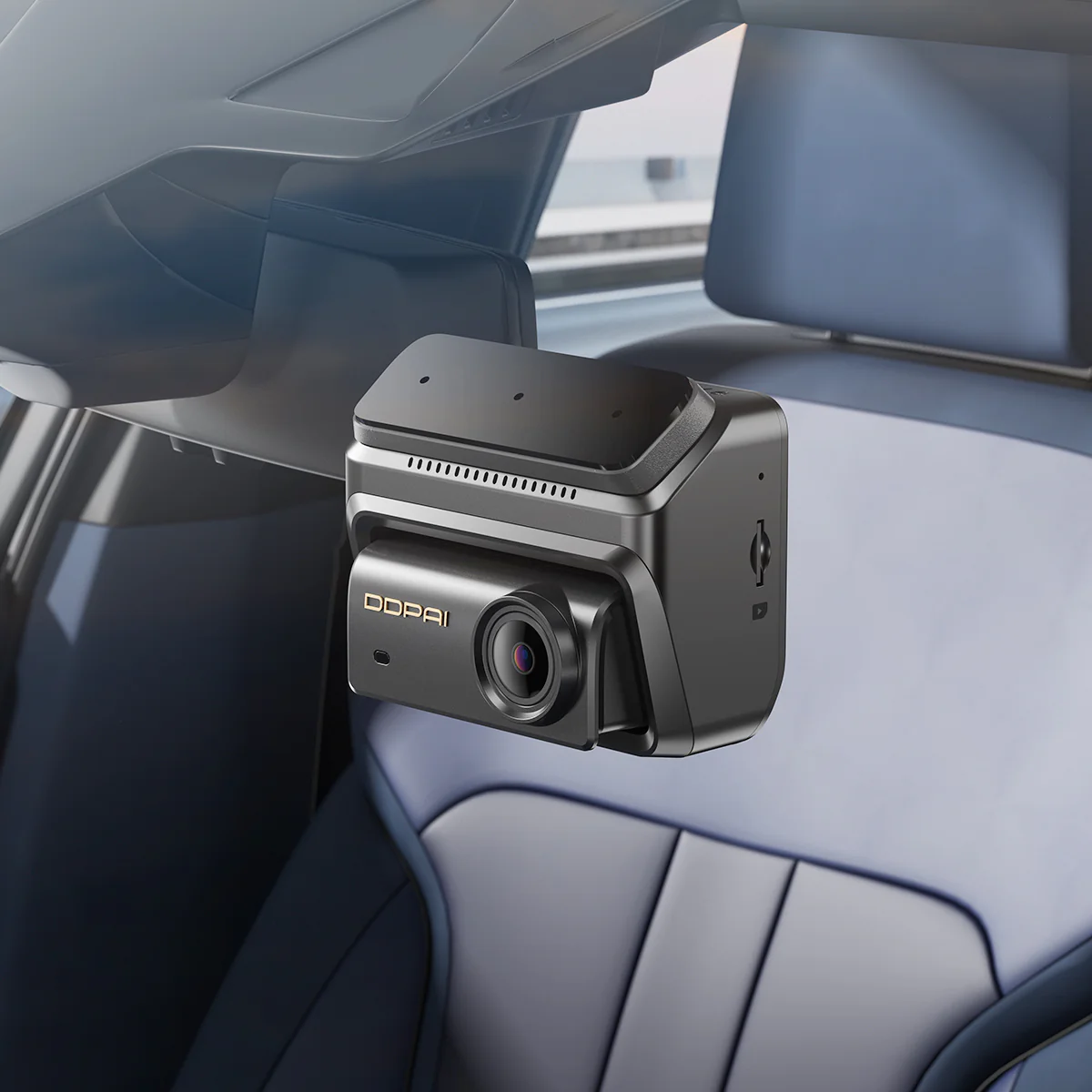 Автомобилна камера предна и задна DDPAI Z90 Dual, 4K, 64Gb, Wi-Fi, GPS, Дисплей 3 инча