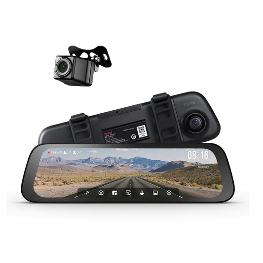 Автомобилна камера предна и задна 70mai Dash Cam S500, 3K, Wi-Fi, Дисплей 9.35 инча