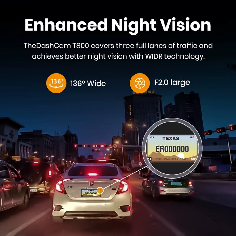 Камера за кола Imou T800, 4K, Wi-Fi